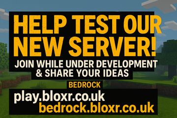BLOXR — Blocks, Logic Or Xtreme Randomness Minecraft Server