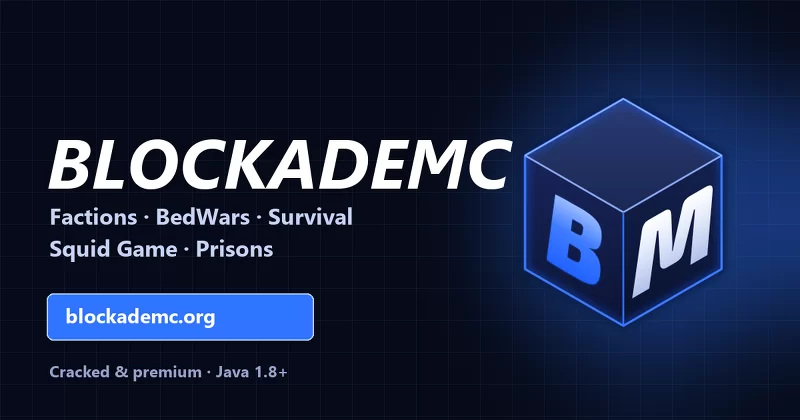 BlockadeMC Minecraft Server