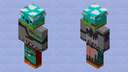 Minecraft earth skin but with the new addition Minecraft Skin