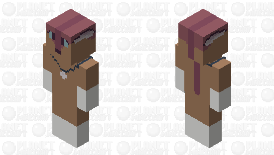 Scarlett fox Minecraft Skin