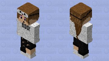 Ghost Girl Minecraft Skin