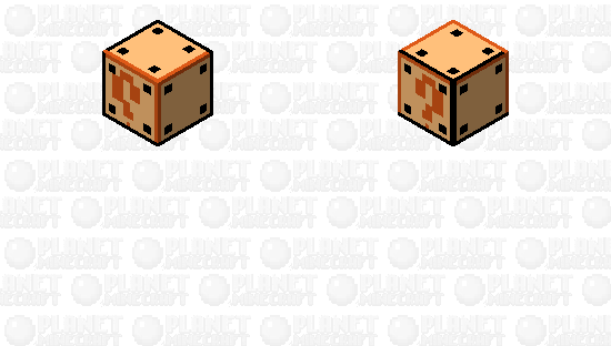 lucky block Minecraft Skin