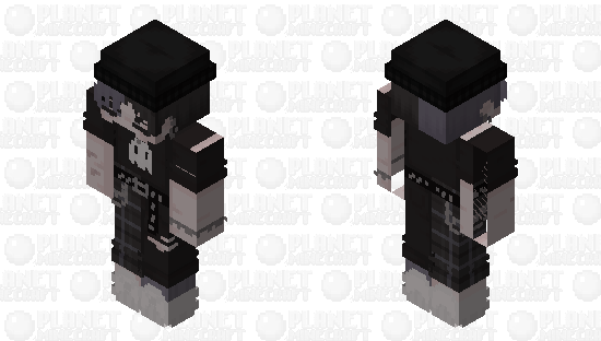 Cute emo boy 2 made by lux Minecraft Skin