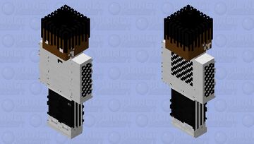 off white boy Minecraft Skin