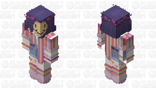 Kokichi kidcore Minecraft Skin