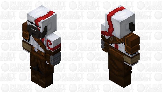 Kratos Minecraft Skin