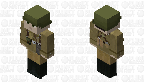Guardsman Red Army (SOLDIER OF THE USSR) Minecraft Skin