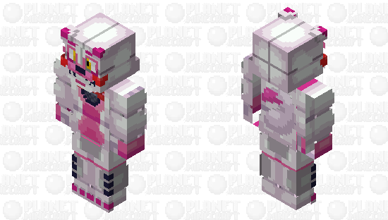 Funtime Foxy HD Minecraft Skin