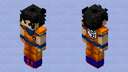 Son Goku Minecraft Skin