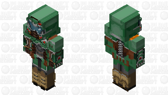 Doom Slayer – DOOM 2016 (HD) V2 Minecraft Skin