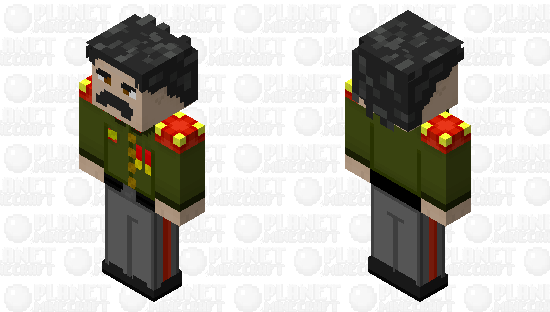 Joseph Vissarionovich Stalin (Jugashvili) Minecraft Skin