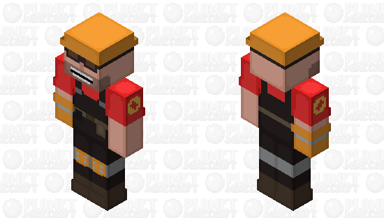 Engineer (Team Fortress 2) Minecraft Skin