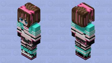 Kizuna A.I Ver Gaming (Youtube) Minecraft Skin