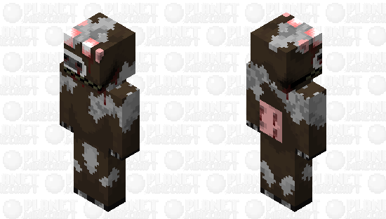 Antifurry, The Distorted Minecraft Skin