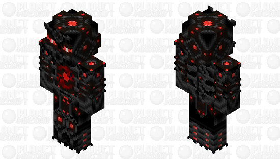 Shadow Zibonzi (Meta-Sculk God)- Pop reel Minecraft Skin
