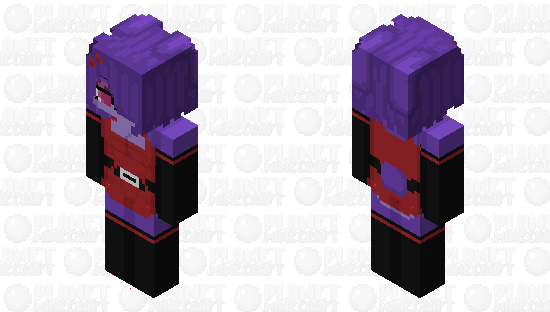 Bonnie (FEMALE) FNAF Minecraft Skin