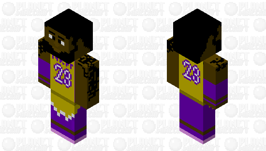 Lebron James W Tattoos Minecraft Skin Lebron James W Tattoos Minecraft Skin