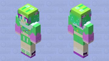 Polygon donut (128x128) Minecraft Skin