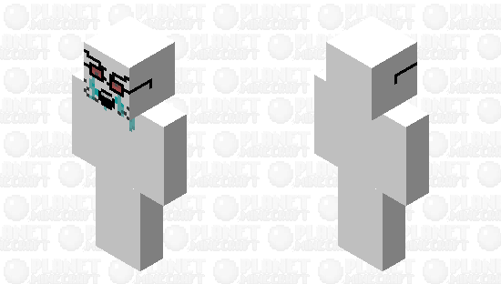 Crying Soyjak Minecraft Skin