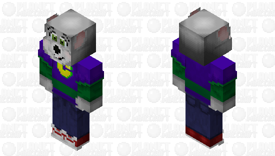Chuck E Cheese Minecraft Skin