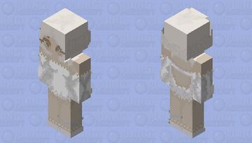 white dress Minecraft Skin