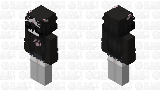 cat girl (matching) Minecraft Skin