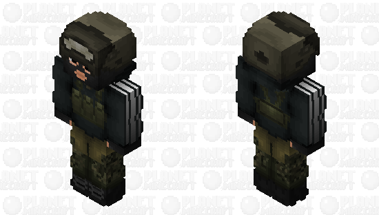 Generic Russian Slav (Atlyn Helmet) | (x128 / HD Skin) Var.2 Minecraft Skin