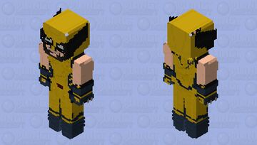 Mask Suit Wolverine {Deadpool & Wolverine} Minecraft Skin