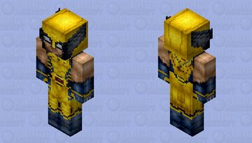 (Battle Damaged) Wolverine: Deadpool & Wolverine (James "Logan" Howlett: Marvel Studios: 2024) Minecraft Skin