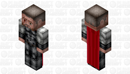 Thor Odinson: Avengers: Infinity War (Marvel Studio: 2018) Minecraft Skin
