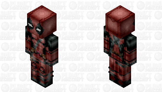 Deadpool: Deadpool 2 (Wade Wilson: Marvel Entertainment: 2018) Minecraft Skin