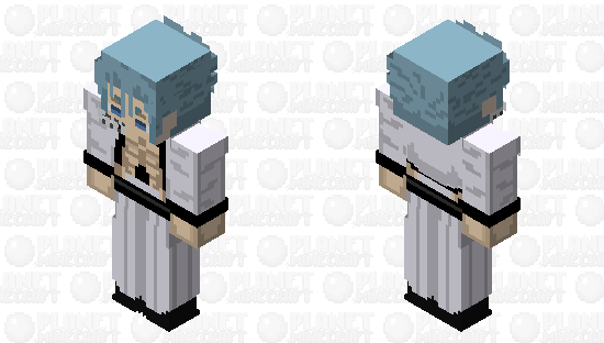 Gurimmjow jaegerjaquez remake Minecraft skin Minecraft Skin