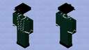 1808 - 1814 95th Rifle Regiment Uniform (base) Minecraft Skin