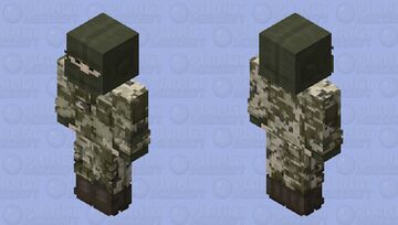 Ukranian Soldier (no kit) Minecraft Skin