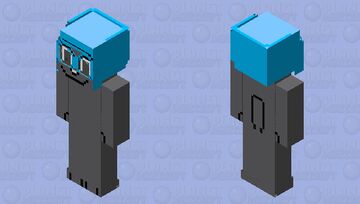 Rocky J Squirrel (glasses) Minecraft Skin