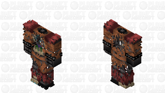 ☆~Ruin Glamrock Freddy~☆ || (FIX) Five Nights at Freddy's Security Breach Ruin || Minecraft Skin