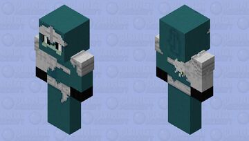 LEGO Ninjago Frankenstein ZX ( Zen eXtreme ) Jay HD Minecraft Skin