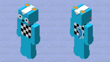 Filbert (Animal Crossing) {checkered shirt} Minecraft Skin