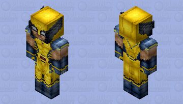 (Hot Toys) Wolverine: Deadpool & Wolverine (James "Logan" Howlett: Marvel Studios: 2024) Minecraft Skin