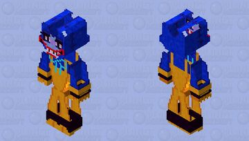 Factory Security - Huggy Wuggy Minecraft Skin