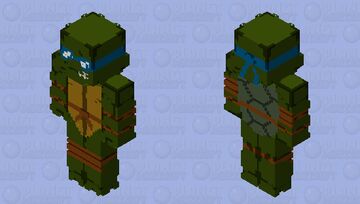 Leonardo | TMNT 2003 Minecraft Skin