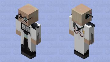 Chief scientist toilet(TV) | skibidi toilet Minecraft Skin