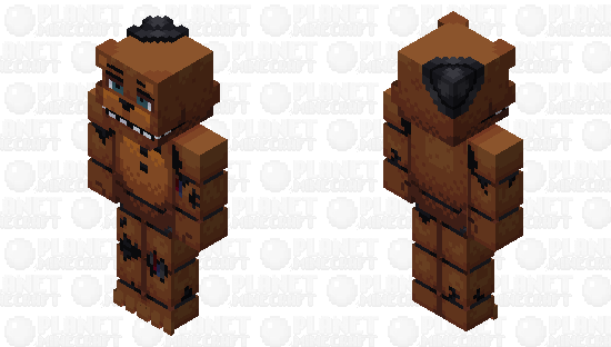 Five Nights at Freddy's 2 - Withered Freddy Minecraft Skin