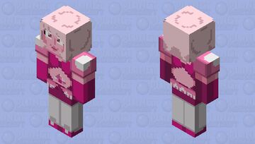 Pink diamond skin Minecraft Skin