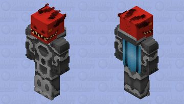 Dragonborn Warrior Minecraft Skin