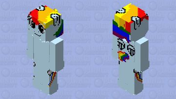 Rainbow Dash (Rainbow Dash Presents) Minecraft Skin