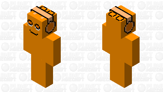 Orange -Sprunki- Minecraft Skin