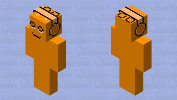 Orange -Sprunki- Minecraft Skin