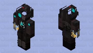injured titan cameraman(acid gun) | skibidi toilet Minecraft Skin