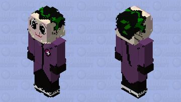 Jokermort (Rainbow Dash presents: My Little Dashie) {open coat} Minecraft Skin